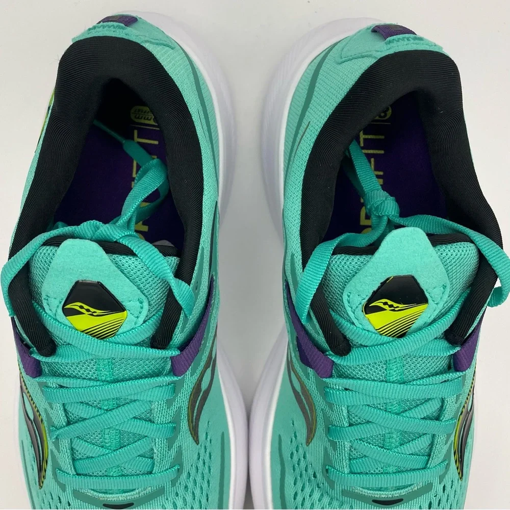 SAUCONY Ride 15 running athletic sneakers women Size 8.5 - Picture 12 of 13